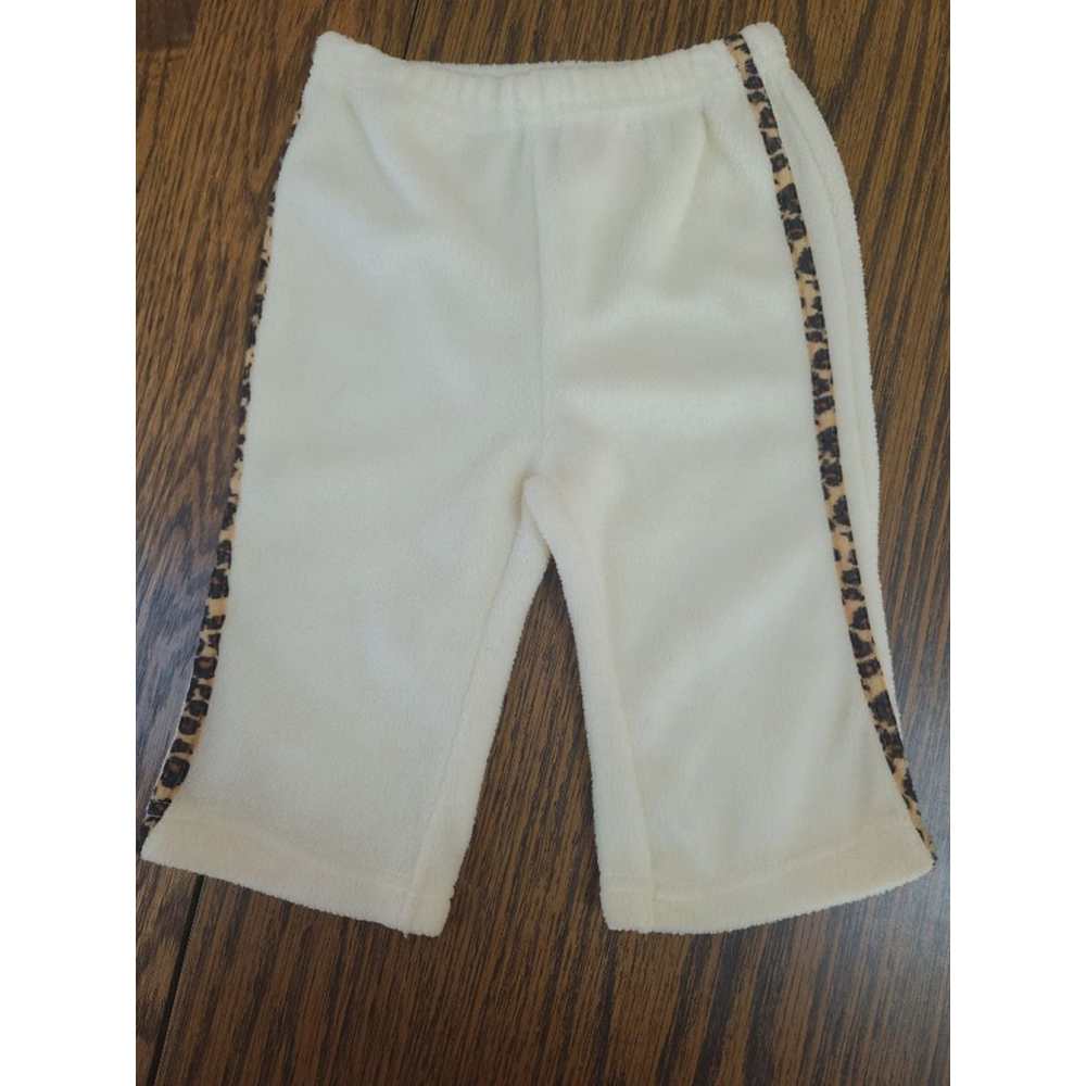 Baby Q Cream Leopard Baby Outfit 6-9M - Picture 4 of 9